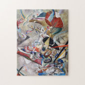 Kandinsky im grauen Puzzle (Vertikal)