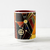 Kandinsky - Im Netz Tasse (Zentrum)
