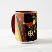 Kandinsky - Im Netz Tasse (Vorderseite Links)