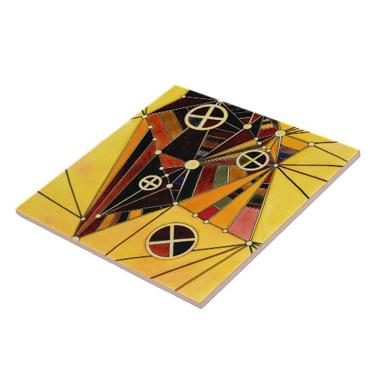 Kandinsky - Im Netzwerk, Fliese (Seite)