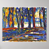 Kandinsky - Im Park der St. Cloud - Herbst II Poster (Vorne)