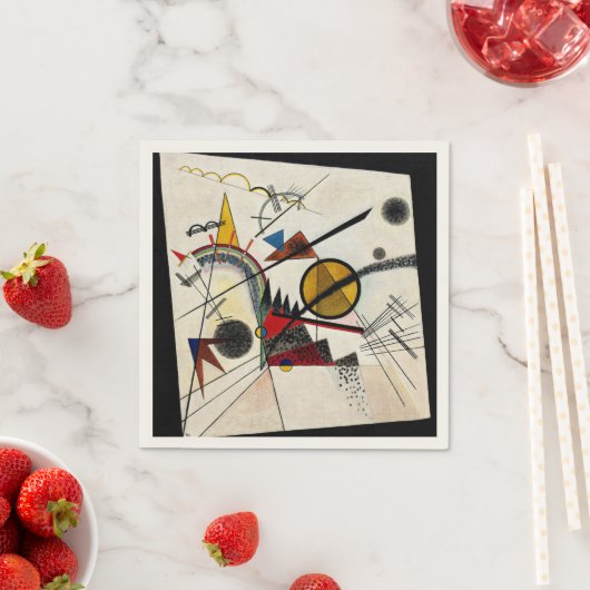 Kandinsky - Im Schwarzen Serviette (Beispiel)