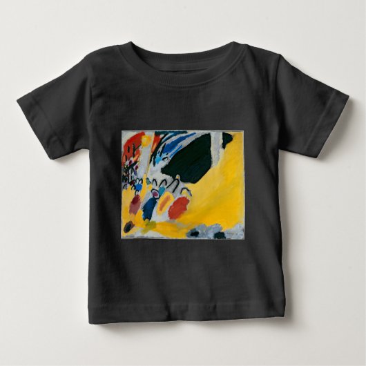 Kandinsky Impression III Konzert Abstrakte Malerei Baby T-shirt (Vorderseite)