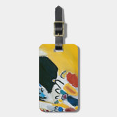 Kandinsky Impression III Konzert Abstrakte Malerei Gepäckanhänger (Vorderseite vertikal)