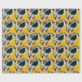 Kandinsky Impression III Konzert Abstrakte Malerei Geschenkpapier (Flach)