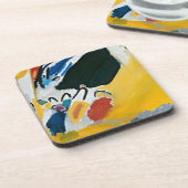 Kandinsky Impression III Konzert Abstrakte Malerei Getränkeuntersetzer (Linke Seite)