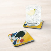 Kandinsky Impression III Konzert Abstrakte Malerei Getränkeuntersetzer (Rechte Seite)