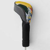 Kandinsky Impression III Konzert Abstrakte Malerei Golf Headcover (angewinkelt)