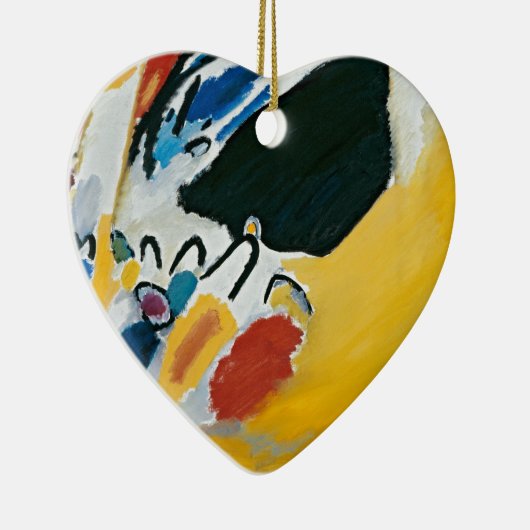 Kandinsky Impression III Konzert Abstrakte Malerei Keramik Ornament (Rechts)