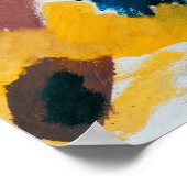 Kandinsky Impression III Konzert Abstrakte Malerei Poster (Ecke)