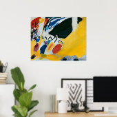 Kandinsky Impression III Konzert Abstrakte Malerei Poster (Heimbüro)