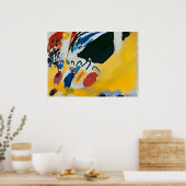 Kandinsky Impression III Konzert Abstrakte Malerei Poster (Küche)