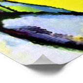 Kandinsky - Improvisation 10 Poster (Ecke)