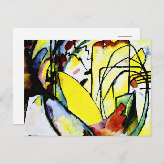 Kandinsky - Improvisation 10 Postkarte (Vorne/Hinten)