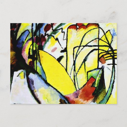 Kandinsky - Improvisation 10 Postkarte (Vorderseite)