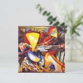 Kandinsky - Improvisation 11, abstrakte Kunst Karte (Stehend Vorderseite)