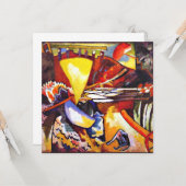 Kandinsky - Improvisation 11, abstrakte Kunst Karte (Vorderseite/Rückseite Beispiel)