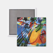 Kandinsky - Improvisation 26, Magnet (Vorderseite/Rückseite)