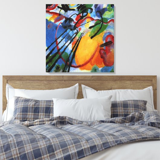 Kandinsky - Improvisation 26, Rowing, Leinwanddruck (Insitu (Schlafzimmer))