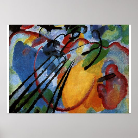 Kandinsky - Improvisation 26, Rudern Poster (Vorne)