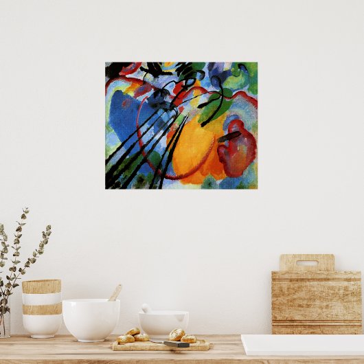 Kandinsky - Improvisation 26, Rudern Poster (Küche)