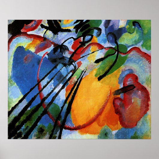 Kandinsky - Improvisation 26, Rudern Poster (Vorne)