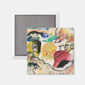 Kandinsky - Improvisation 27, Magnet (Vorderseite/Rückseite)