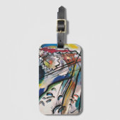 Kandinsky - Improvisation 28, Gepäckanhänger (Vorderseite Vertikal)