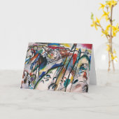 Kandinsky - Improvisation 28 Karte (Gelbe Blume)