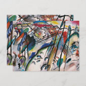 Kandinsky - Improvisation 28 Postkarte (Vorne/Hinten)