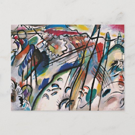 Kandinsky - Improvisation 28 Postkarte (Vorderseite)