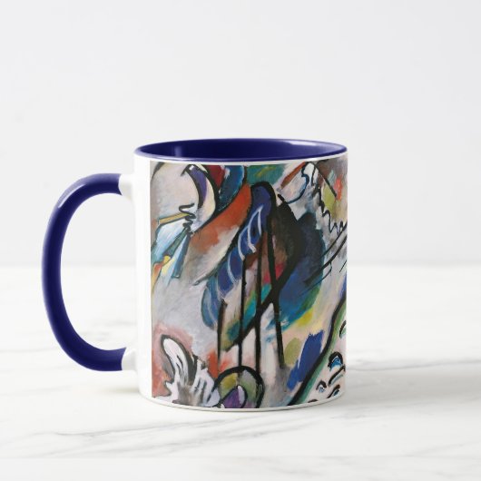 Kandinsky - Improvisation 28, zweite Version, Tasse (Links)