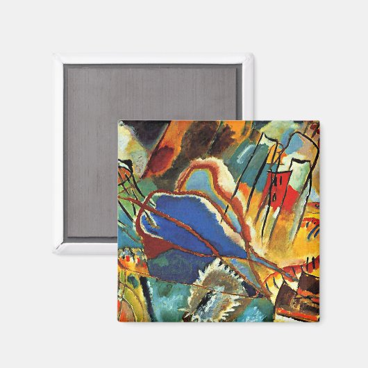 Kandinsky - Improvisation 30 - Cannons Magnet (Vorderseite/Rückseite)