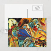 Kandinsky - Improvisation 30 - Cannons Postcard Postkarte (Vorne/Hinten)