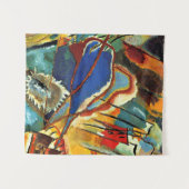 Kandinsky - Improvisation 30 - Kanonen Wandteppich (Vorderseite (Horizontal))