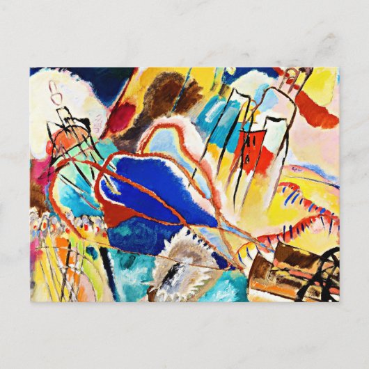 Kandinsky - Improvisation 30 Postkarte (Vorderseite)