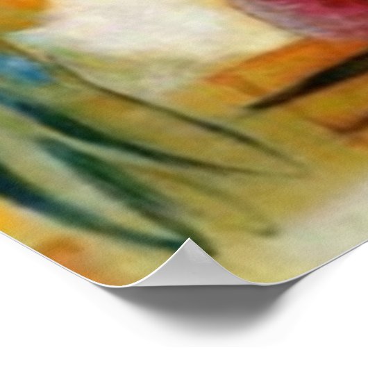 Kandinsky Improvisation 33 Orient Abstrakt Artwork Poster (Ecke)