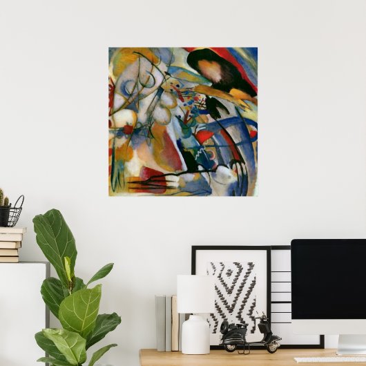 Kandinsky Improvisation 33 Orient Abstrakt Artwork Poster (Heimbüro)
