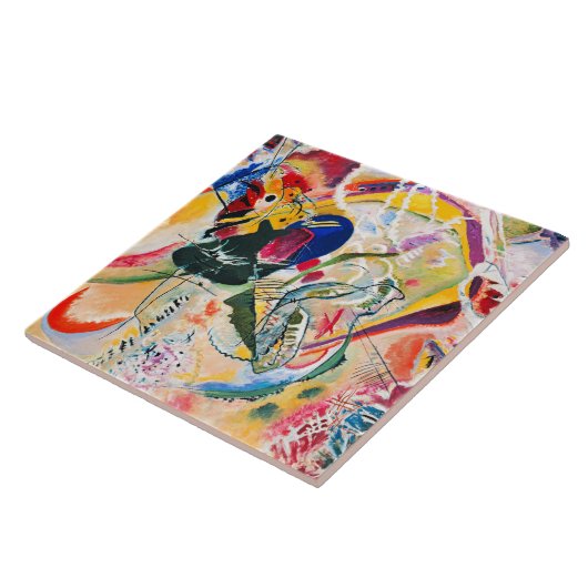 Kandinsky - Improvisation 35, Fliese (Seite)