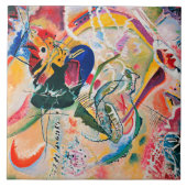 Kandinsky - Improvisation 35 Fliese (Vorderseite)
