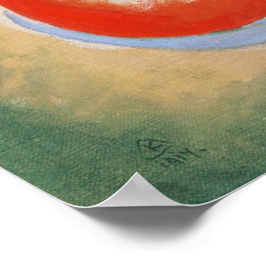 Kandinsky-Improvisation 35 Poster (Ecke)