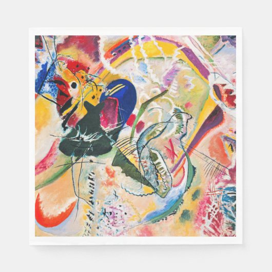 Kandinsky - Improvisation 35, Serviette (Vorderseite)