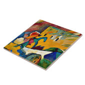 Kandinsky: Improvisation 3, Landschaftsmalerei Fliese (Seite)