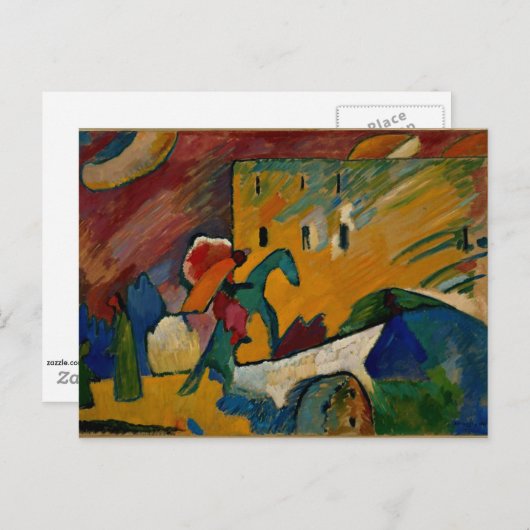 Kandinsky - Improvisation 3 Postkarte (Vorne/Hinten)