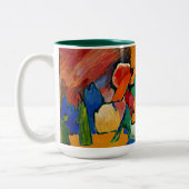 Kandinsky - Improvisation 3 Zweifarbige Tasse (Links)