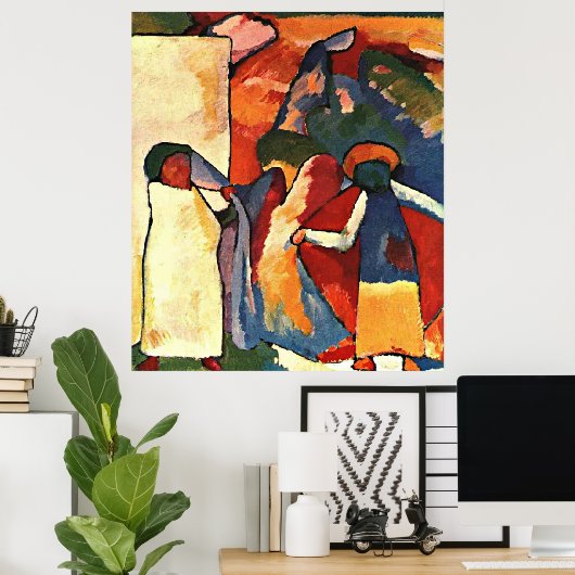 Kandinsky - Improvisation 6, Poster (Heimbüro)