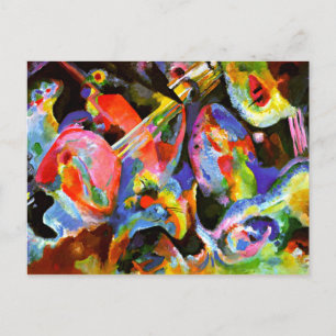 Kandinsky - Improvisation Deluge Postkarte