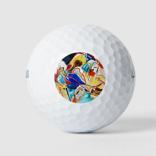 Kandinsky - Improvisation No. 30, Golfball (Vorderseite)