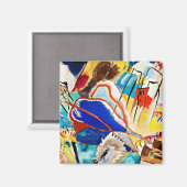 Kandinsky - Improvisation No. 30, Magnet (Vorderseite/Rückseite)