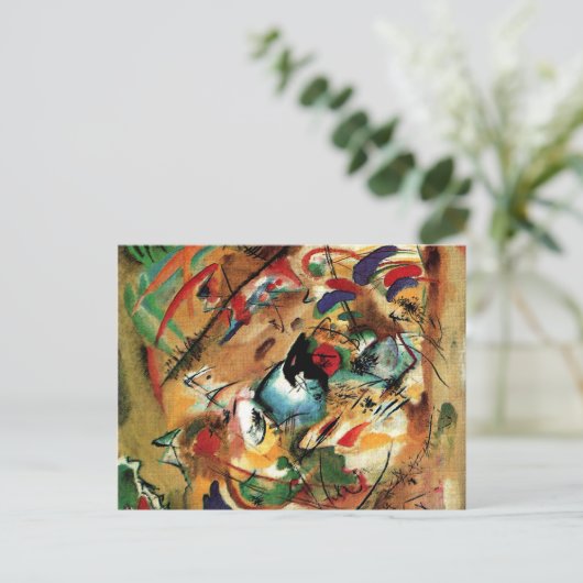 Kandinsky - Improvisation - Traum Postkarte (Stehend Vorderseite)